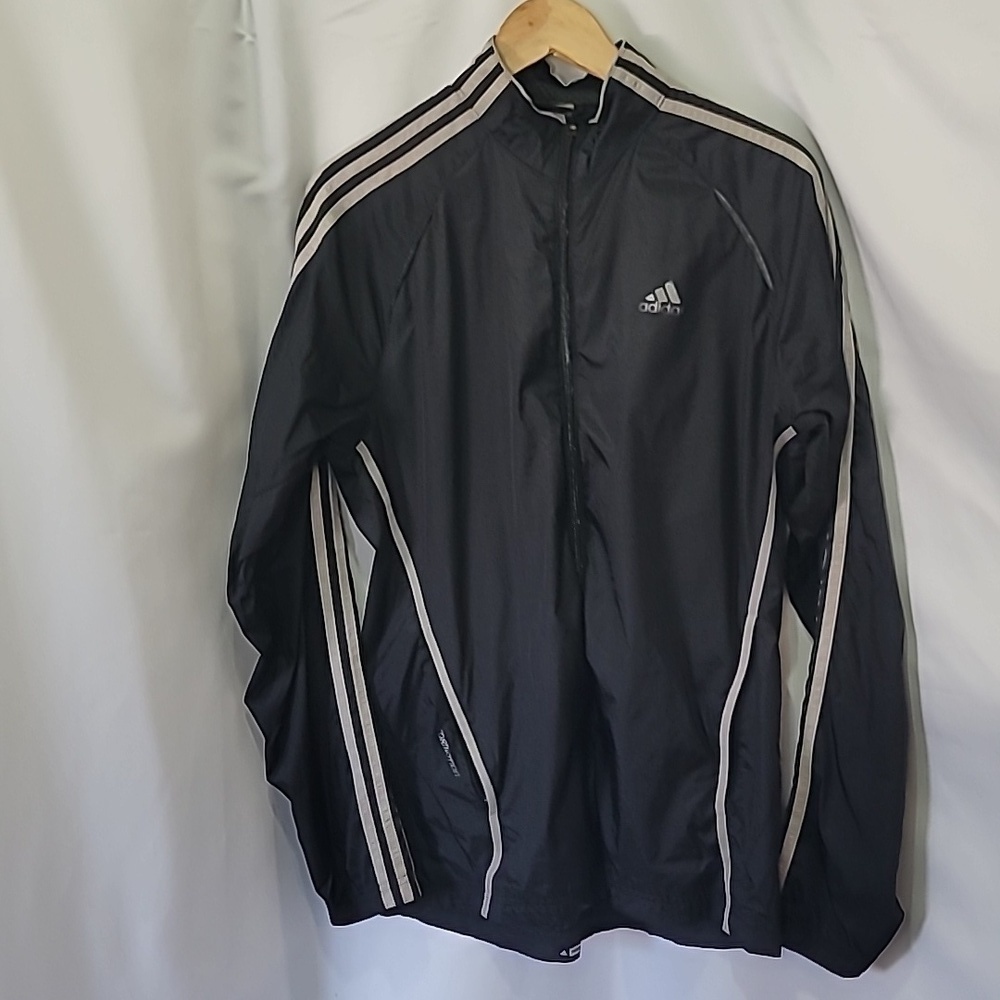 Vintage ADIDAS Training zip up Jacket Water Resistant Retro Classic